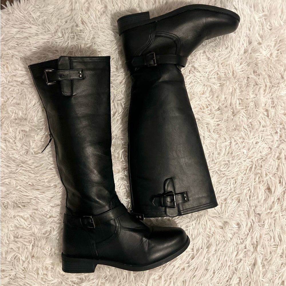 Ardene Black Over the Knee Boots
